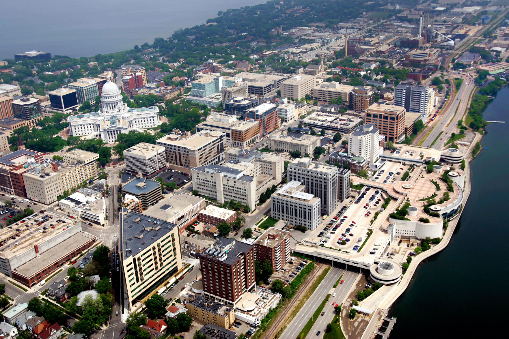 View of isthmus, 2006